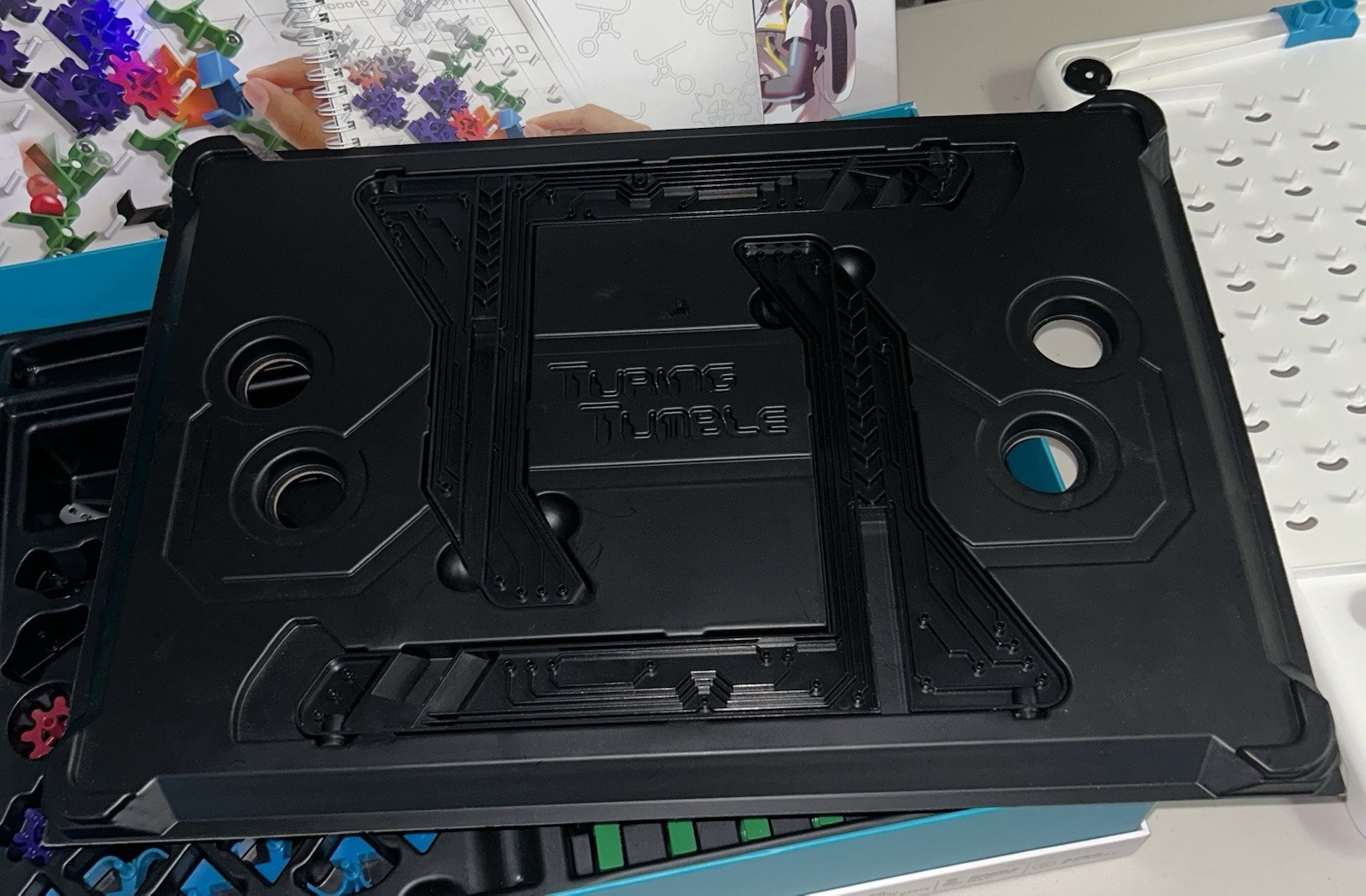 Turing Tumble Build Marble-Powered Computers Anime COMPLETE W/ Book VG