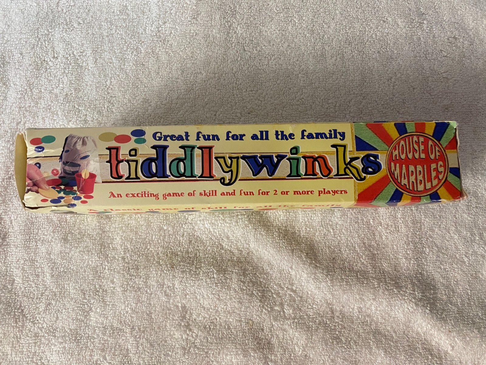 vintage Tiddlywinks Game by House of Marbles Devon England Partner Game