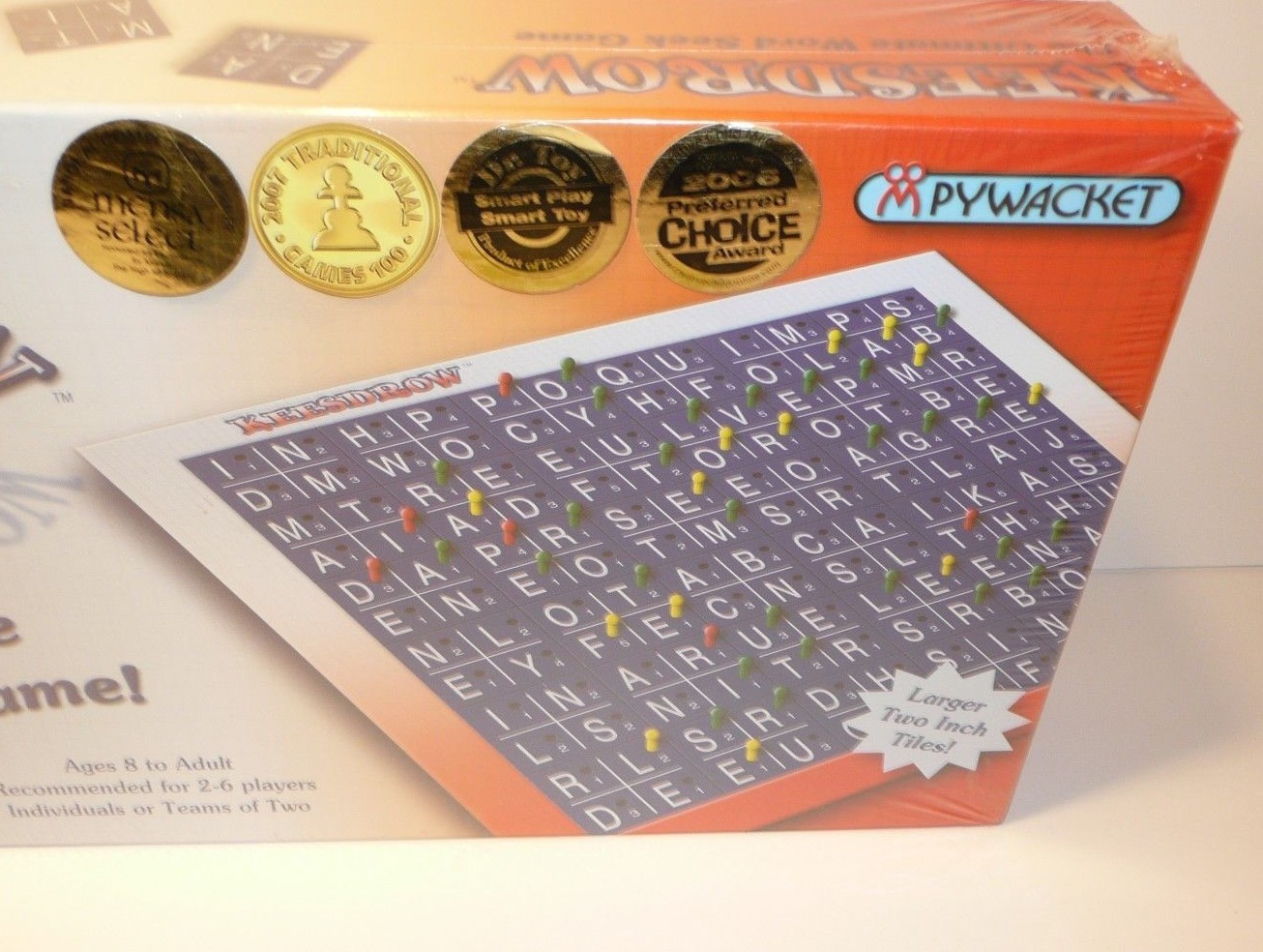 Keesdrow The Ultimate Word Seek Game Board Game Mensa Smart Play Toy Pywacket