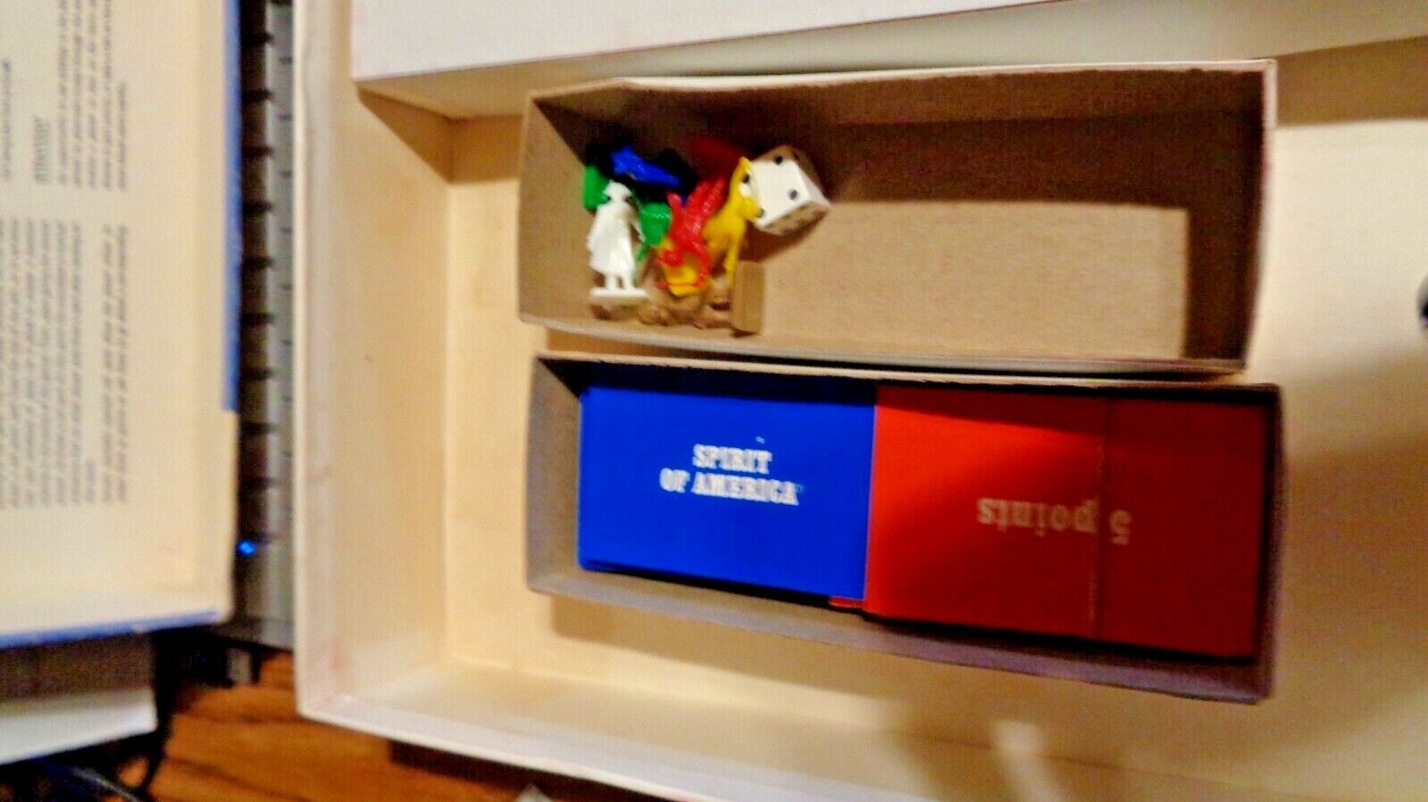 The Bicentennial Games 3 Board Games in 1 Coach House 1975 Complete