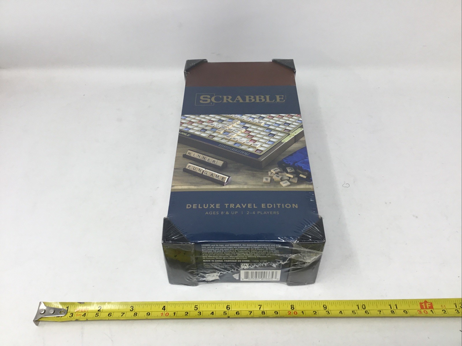 Scrabble Deluxe Travel Edition 02/2025 Hasbro WS Game Company, New Sealed