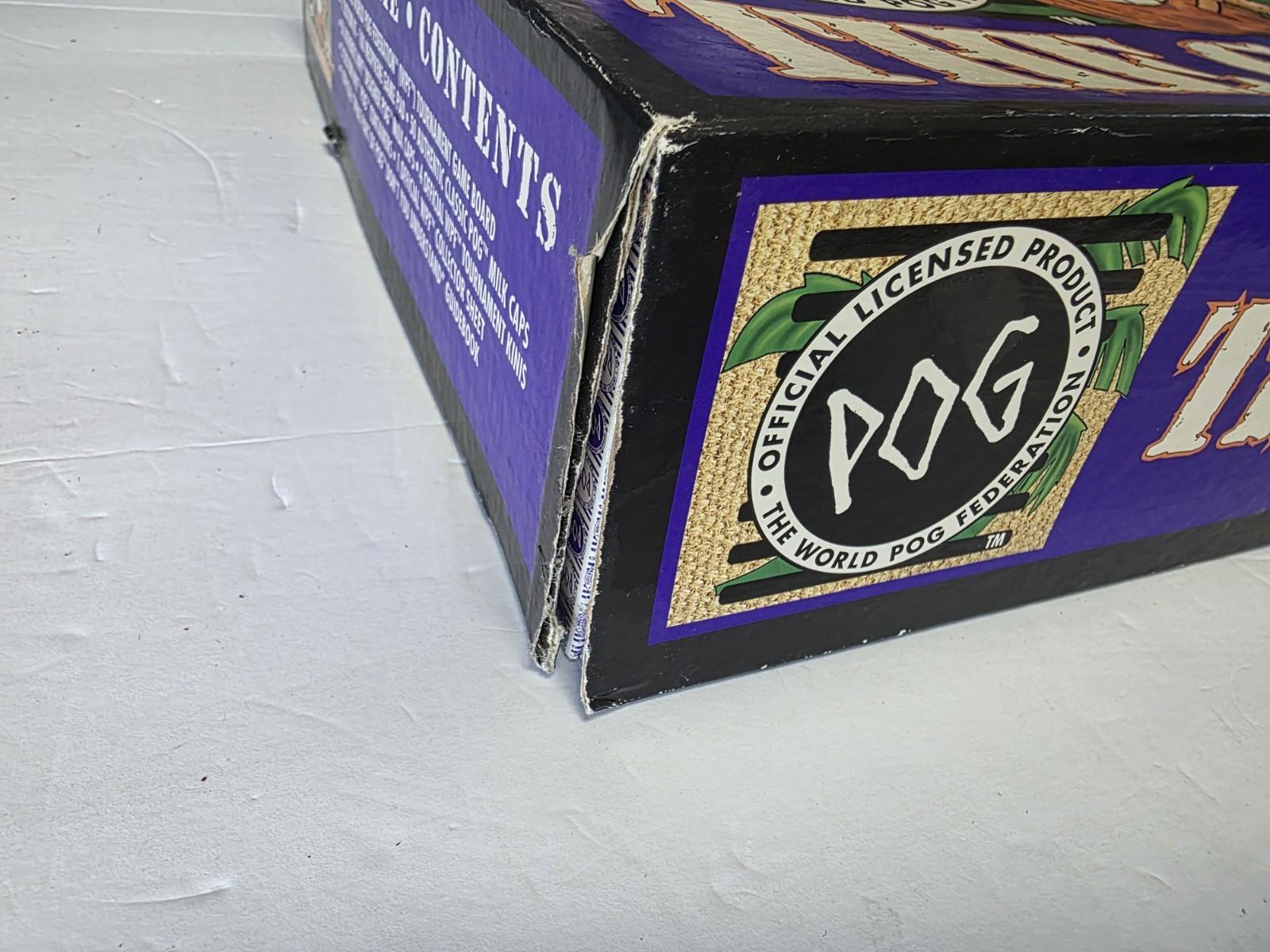 Vintage 1994 POG The Game World POG Federation Milton Bradley COMPLETE UNUSED!