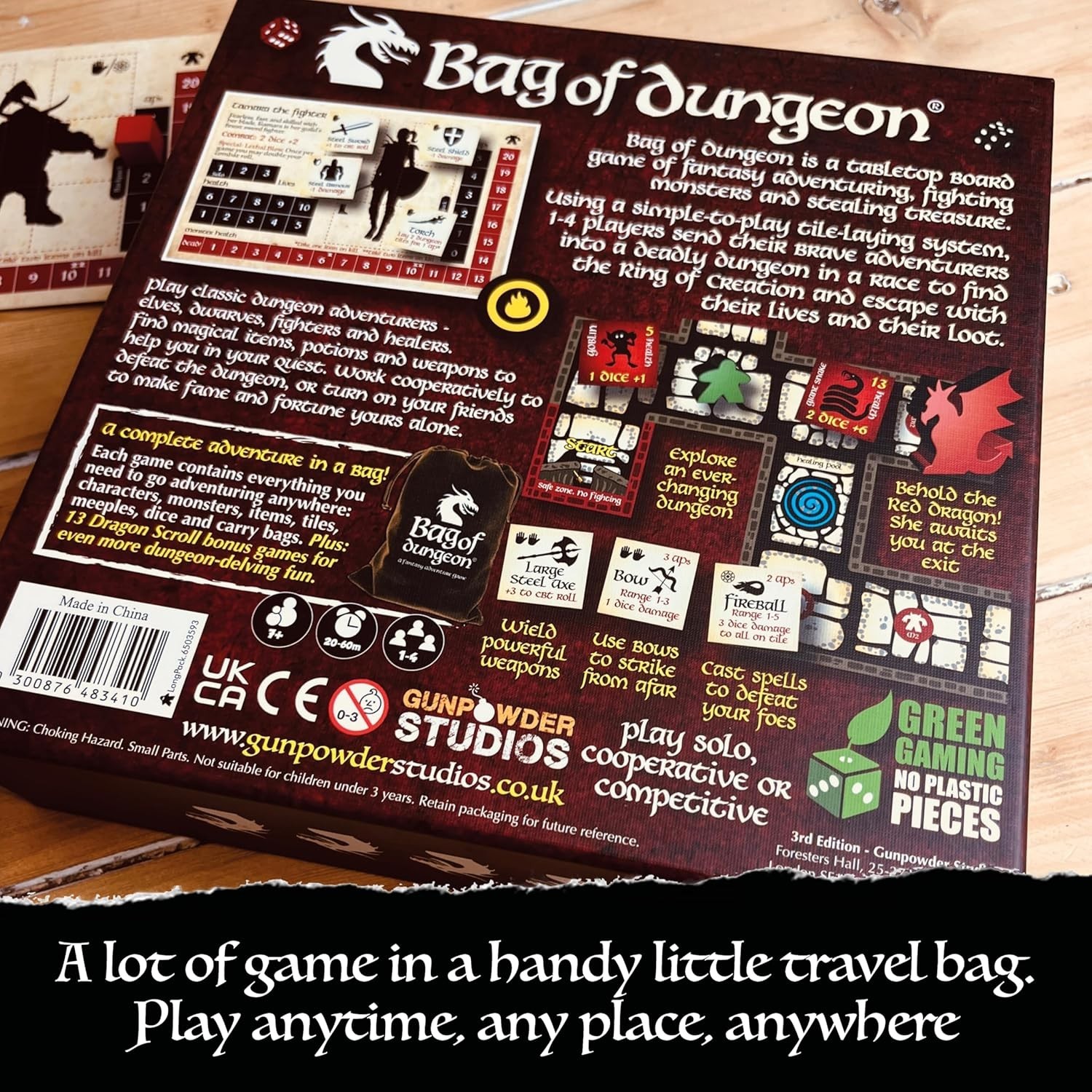 Fantasy Adventure Board Game for Families & RPG Fans | 1–4 Players, Ages 7+ |…