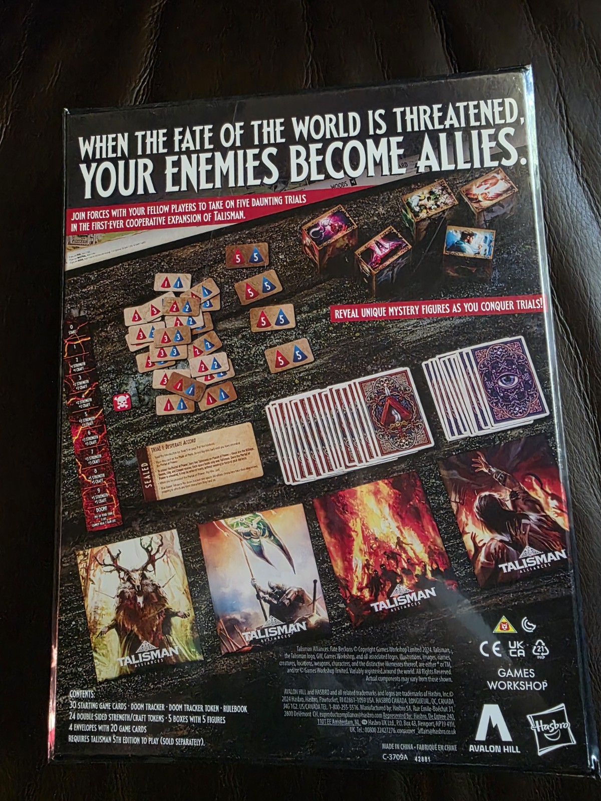 Talisman Alliances Fate Beckons 5th Edition Expansion Co-Op Gameplay
