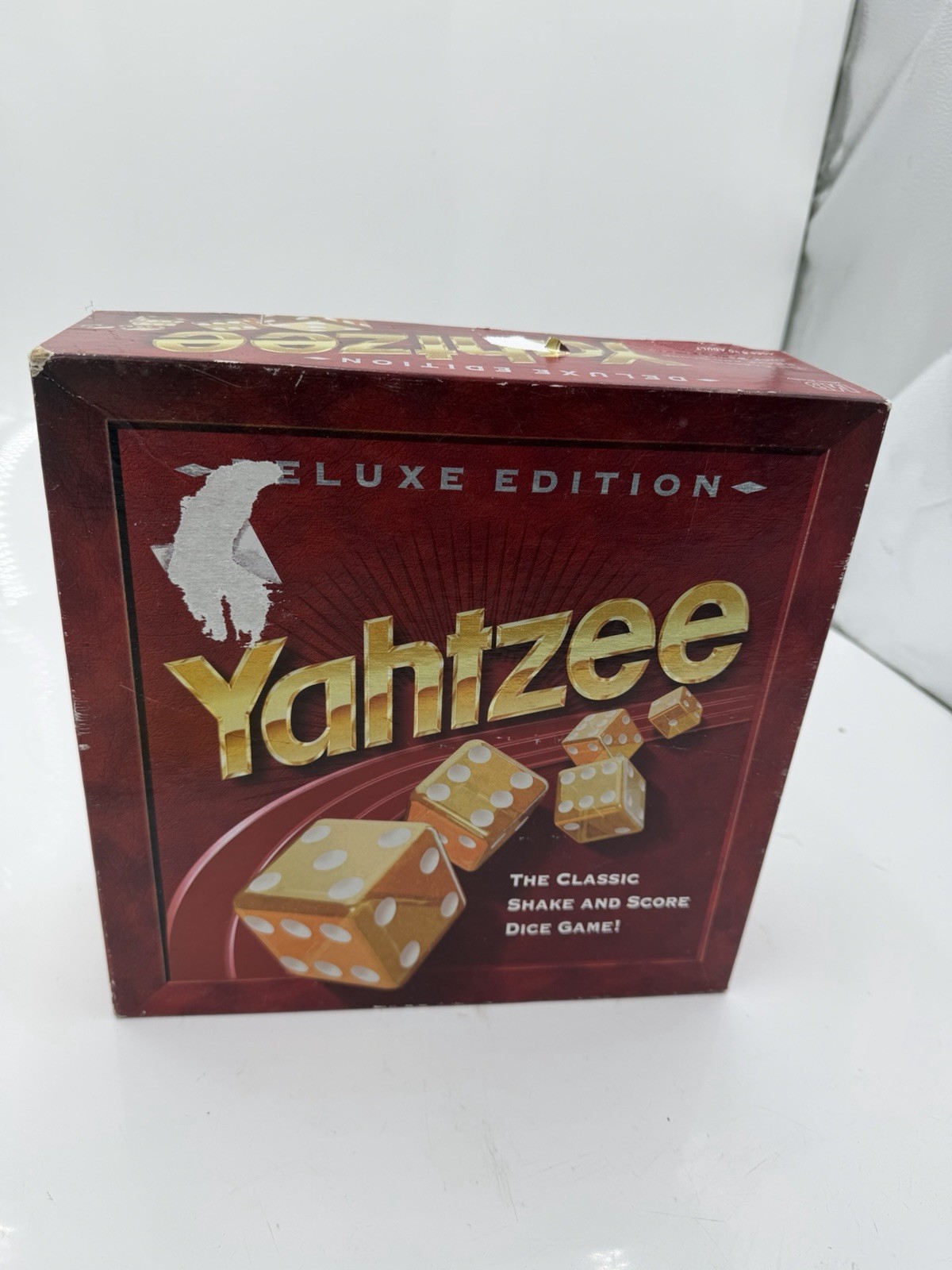 🔥Yahtzee (Deluxe Edition) – 1997 – GAME WITH GOLDEN-FLECKED DICE🔥