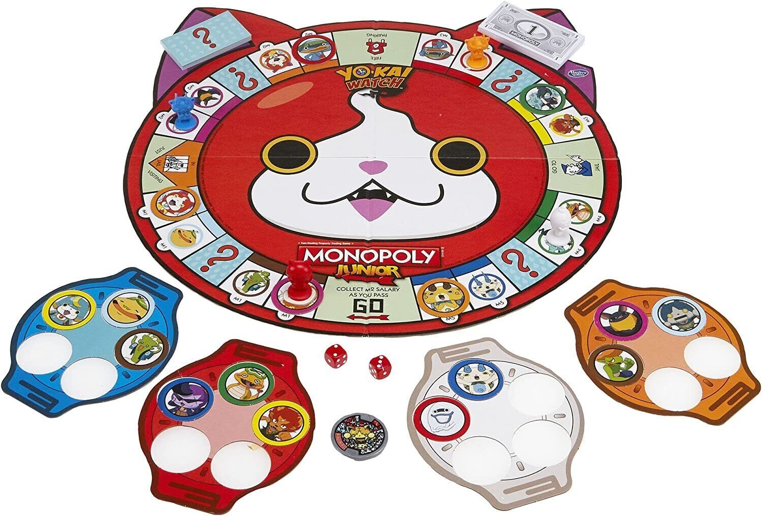 Hasbro Monopoly Junior Yokai Yo-kai Watch Edition Kids Boardgame Game NEW B6494