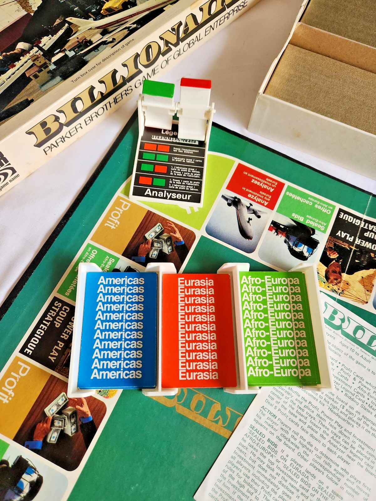 Millionaire (1973) Age 10 to Adult , 2 to 4 players Table Top Board Game