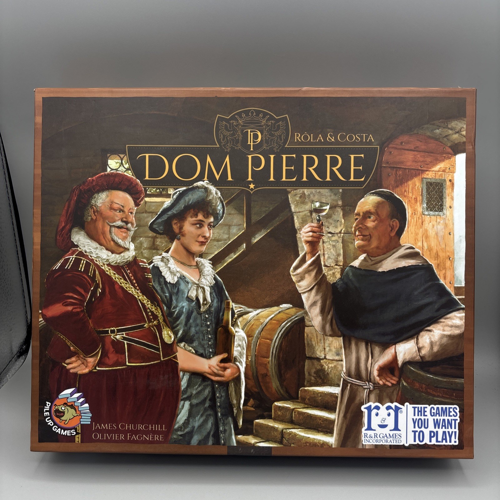 R &R Games Dom Pierre Board Game New