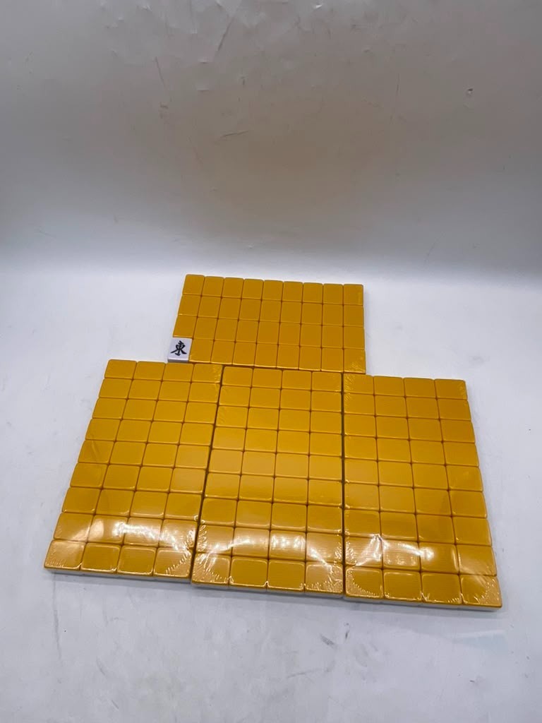 Yellow Mountain Imports Chinese Mahjong Set 146 Tiles Rouge Prestige Case- OB