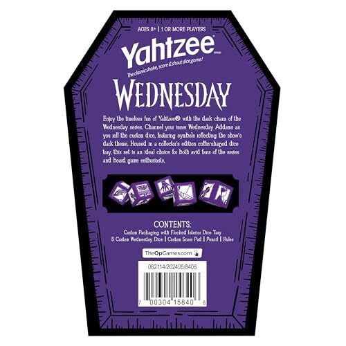 Yahtzee: Wednesday Dice Game
