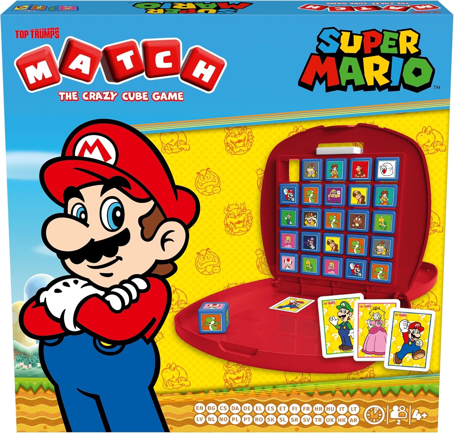 Top Trumps Match Game Super Mario Family Board Game