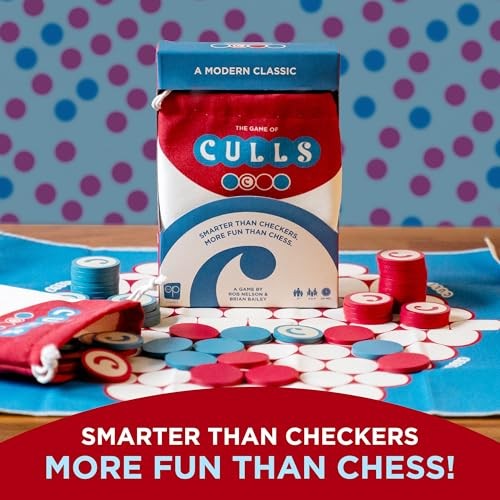 CULLS, an Abstract Strategy Board Game, Smarter Than Checkers and More Fun