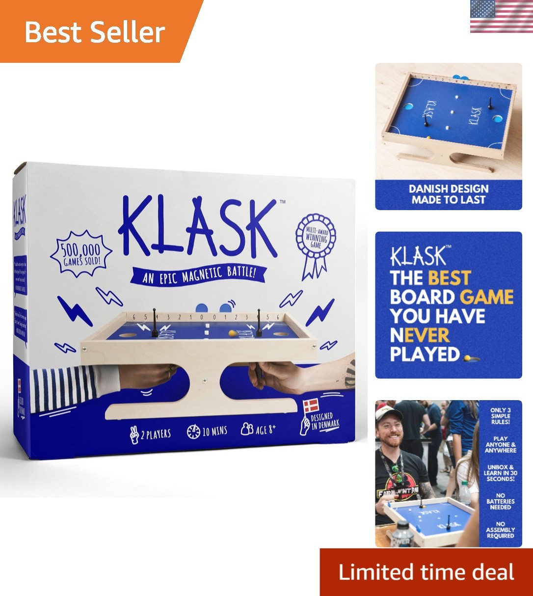 The Magnetic Party Game of Skill – for Kids and Adults of All Ages That’s Ha…