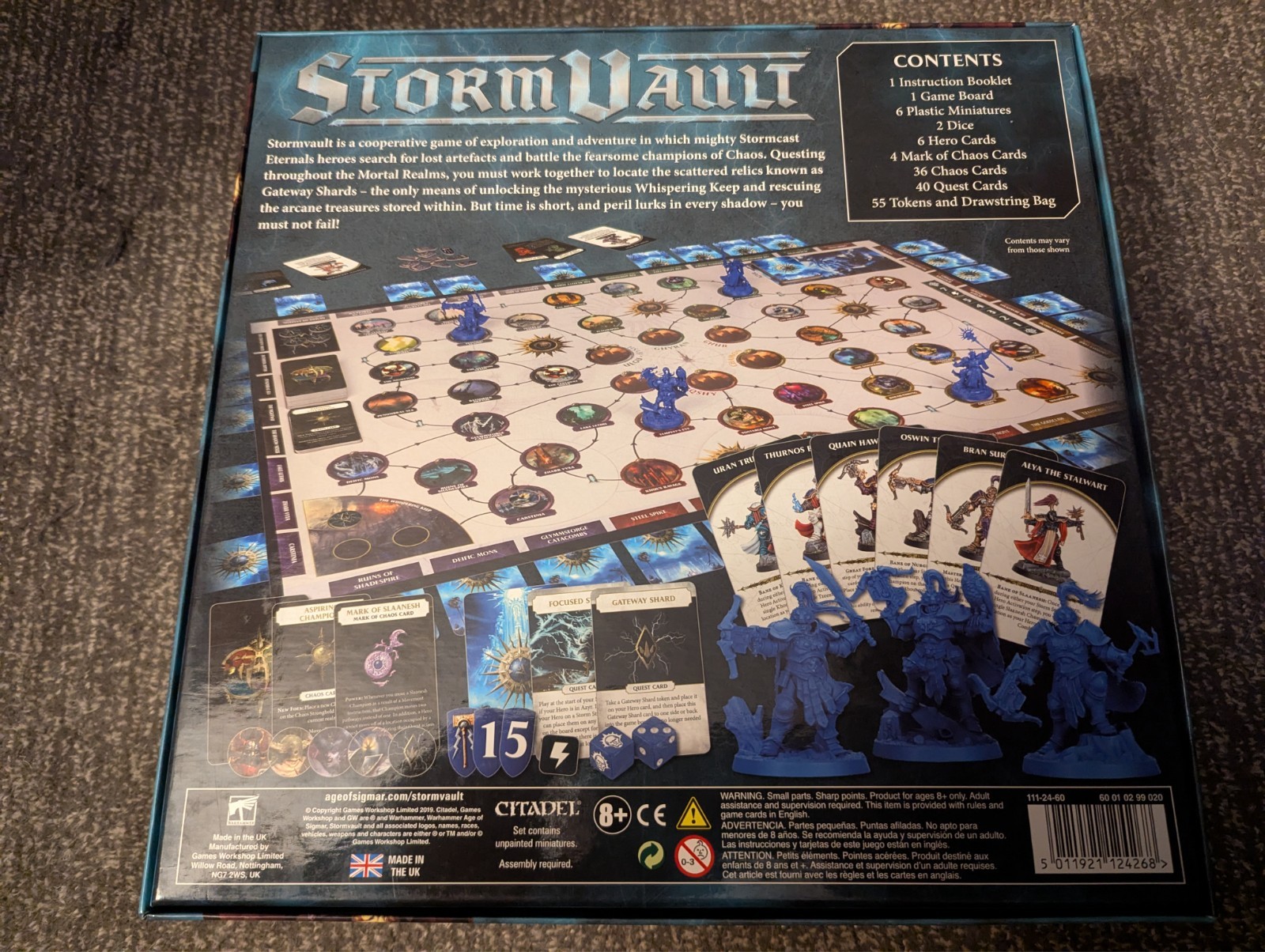 Warhammer AOS Age of Sigmar Stormvault Board Game! Excellent Condition!