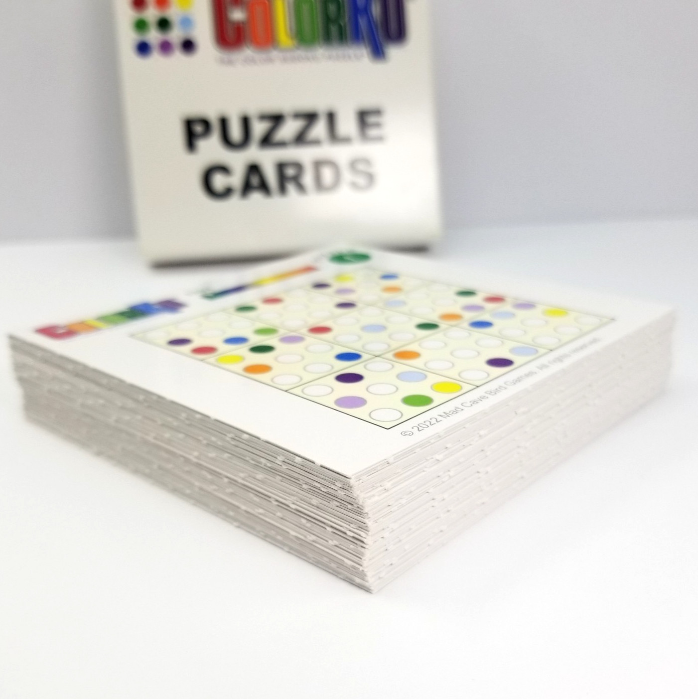 Colorku Sudoku Color Balls Puzzle Replacement Puzzle Cards Only
