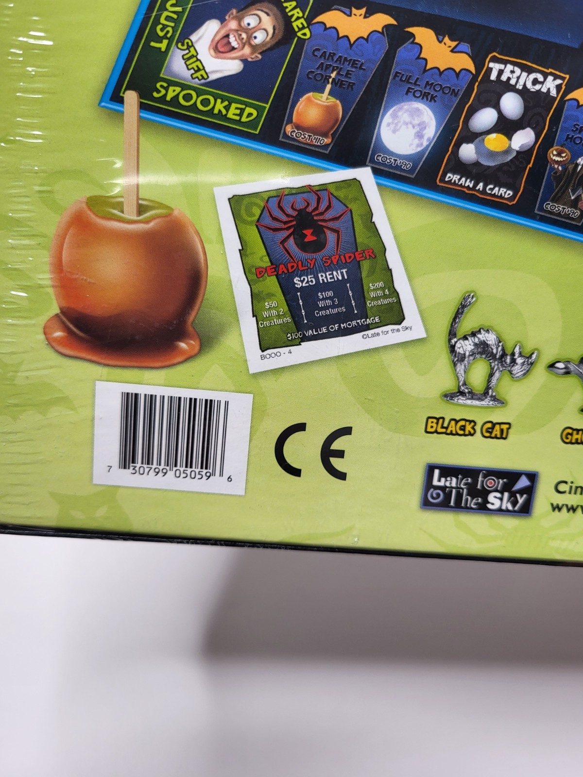 Boo Opoly Board Game Family Fun Spooky Halloween Seasonal Games Night Sealed