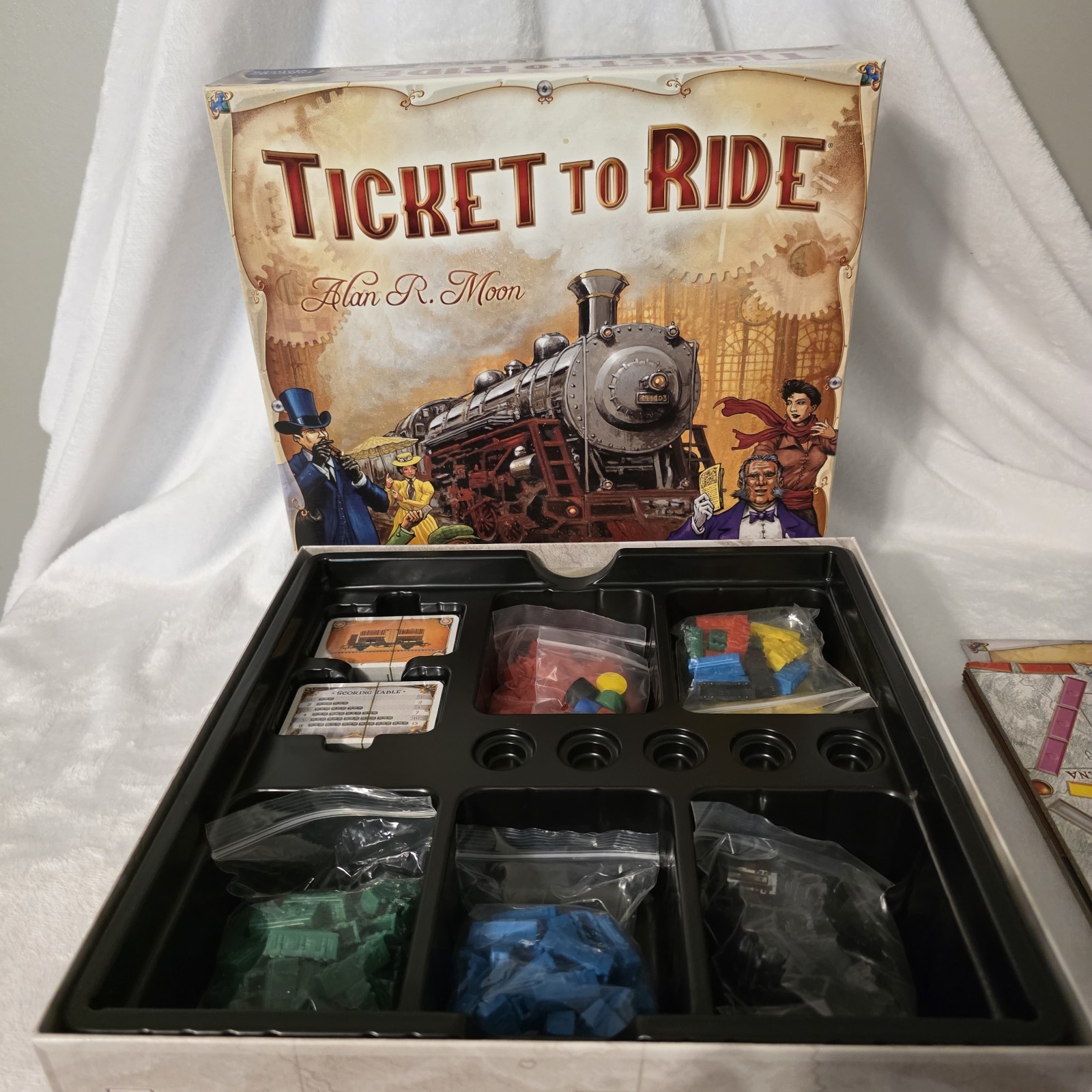 Ticket To Ride Board Game Days of Wonder 7201 Alan R. Moon Train Adventure 2021