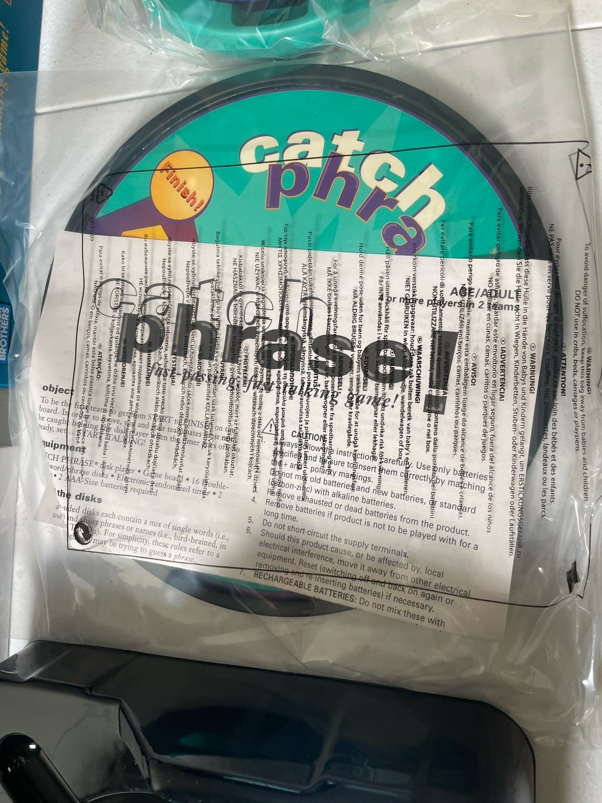 2007 Catch Phrase Vintage Game Original Parker Brothers Fast Talking