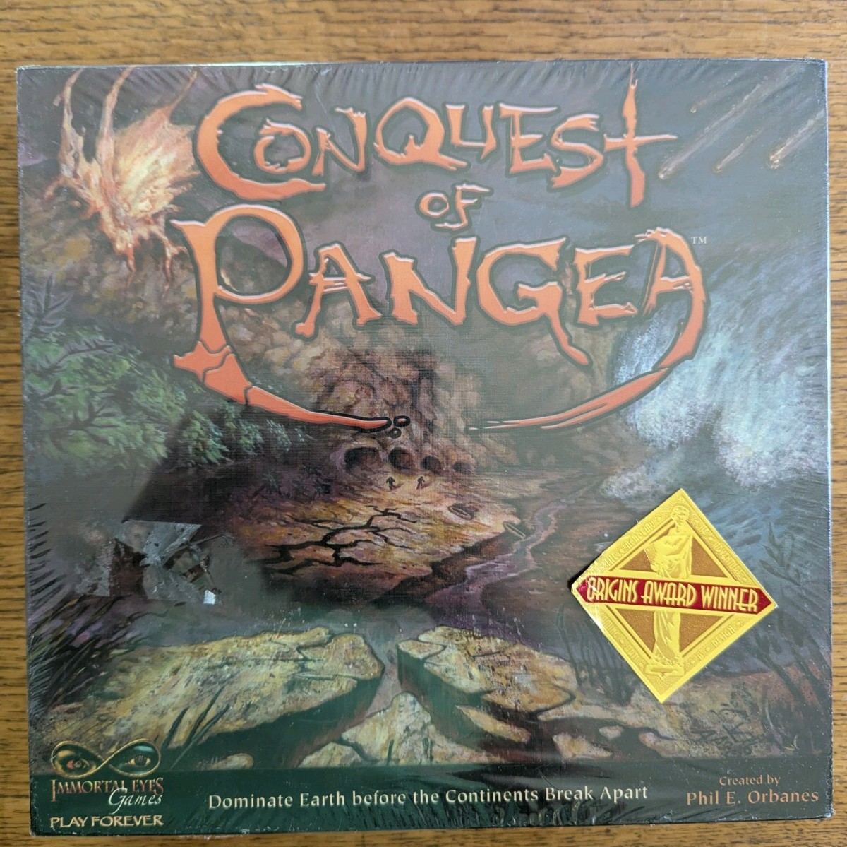 Conquest of Pangea Strategy Boardgame 2006 Winning Moves Origins Award NEW