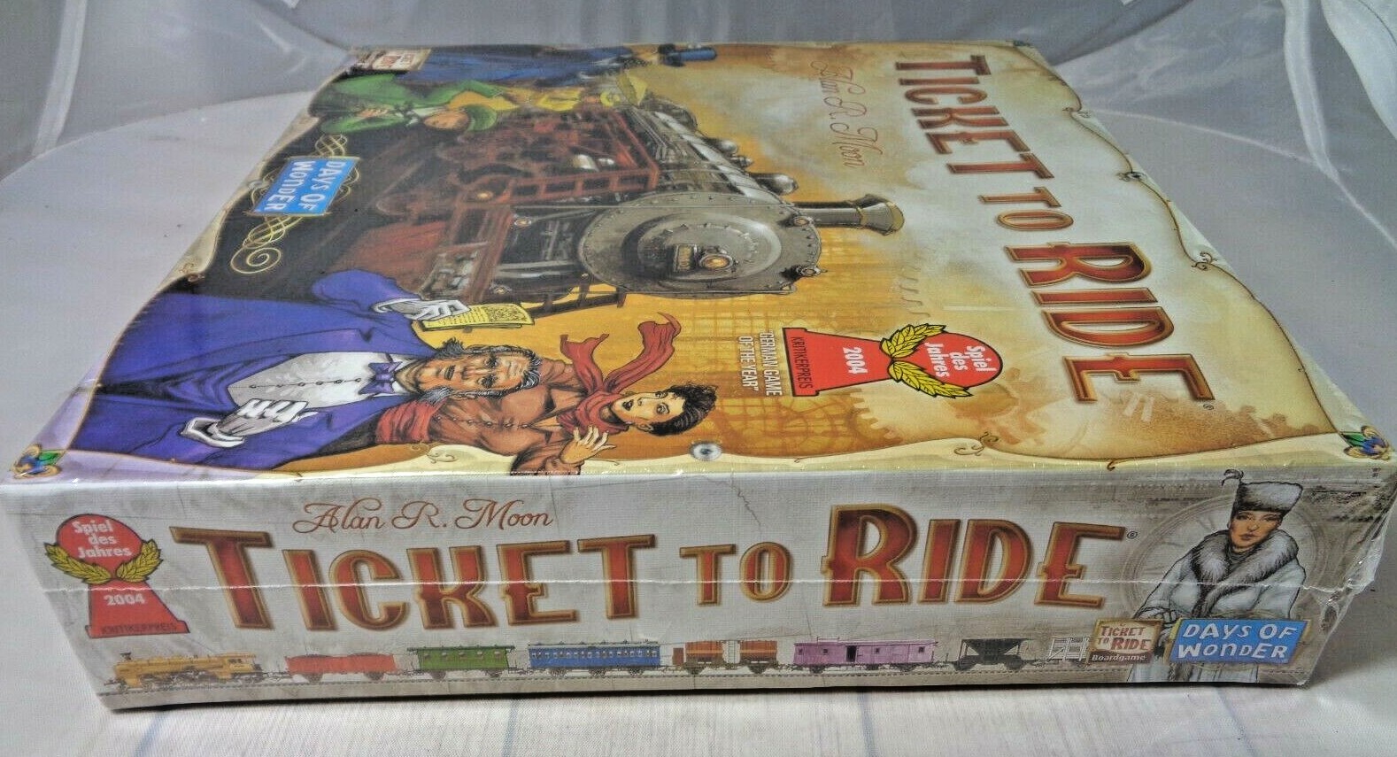 Days of Wonder Ticket To Ride by Alan R. Moon Train Adventure Board Game SEALED