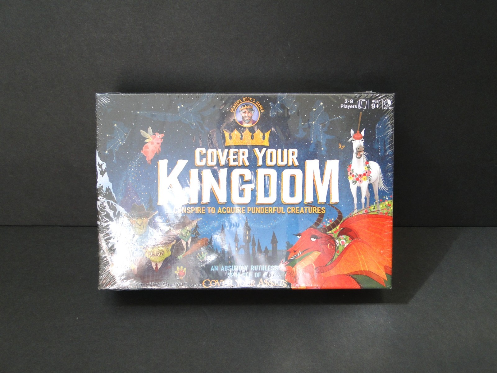 Cover Your Kingdom Card Game by Grandpa Beck’s Games