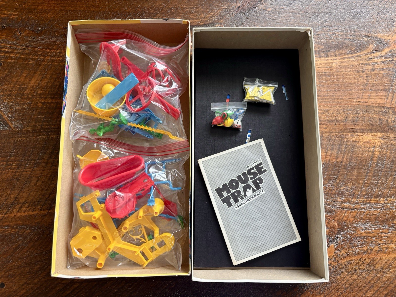 Vintage 1986 Mouse Trap Board Game 100% Complete Milton Bradley Great Condition