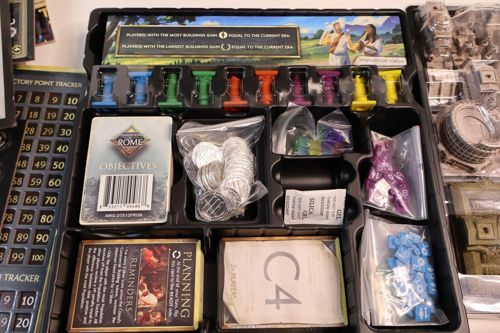 Foundations of Rome Kickstarter Maximus Sundrop Ed by Arcane Wonders + 2 Add-ons