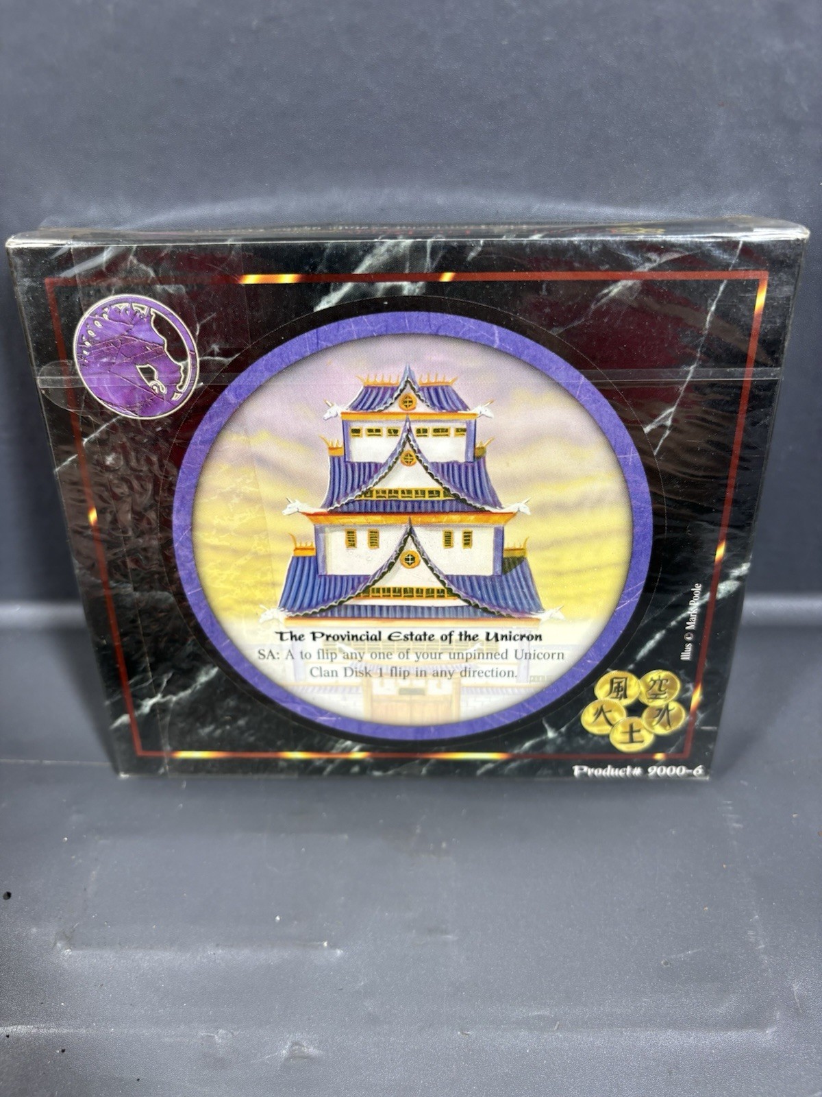 Diskwars Legend Of The Five Rings Provincial Estate Of The Unicorn Sealed FFG