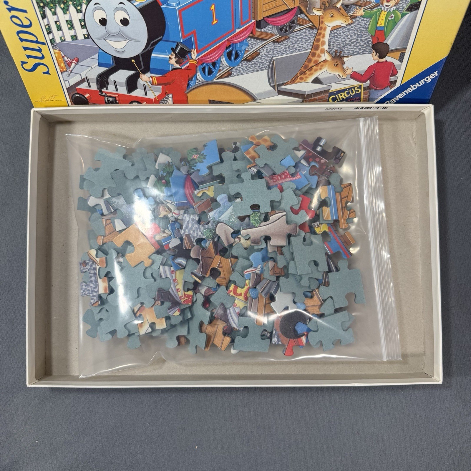 Thomas And The Magic Railroad Game, Dominos, Super 200 Puzzle. All 100% Complete