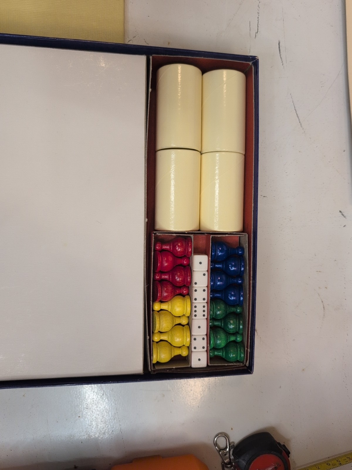 Vintage Parcheesi Board Game Gold Seal Edition – 1964 | wooden missing 1 Die