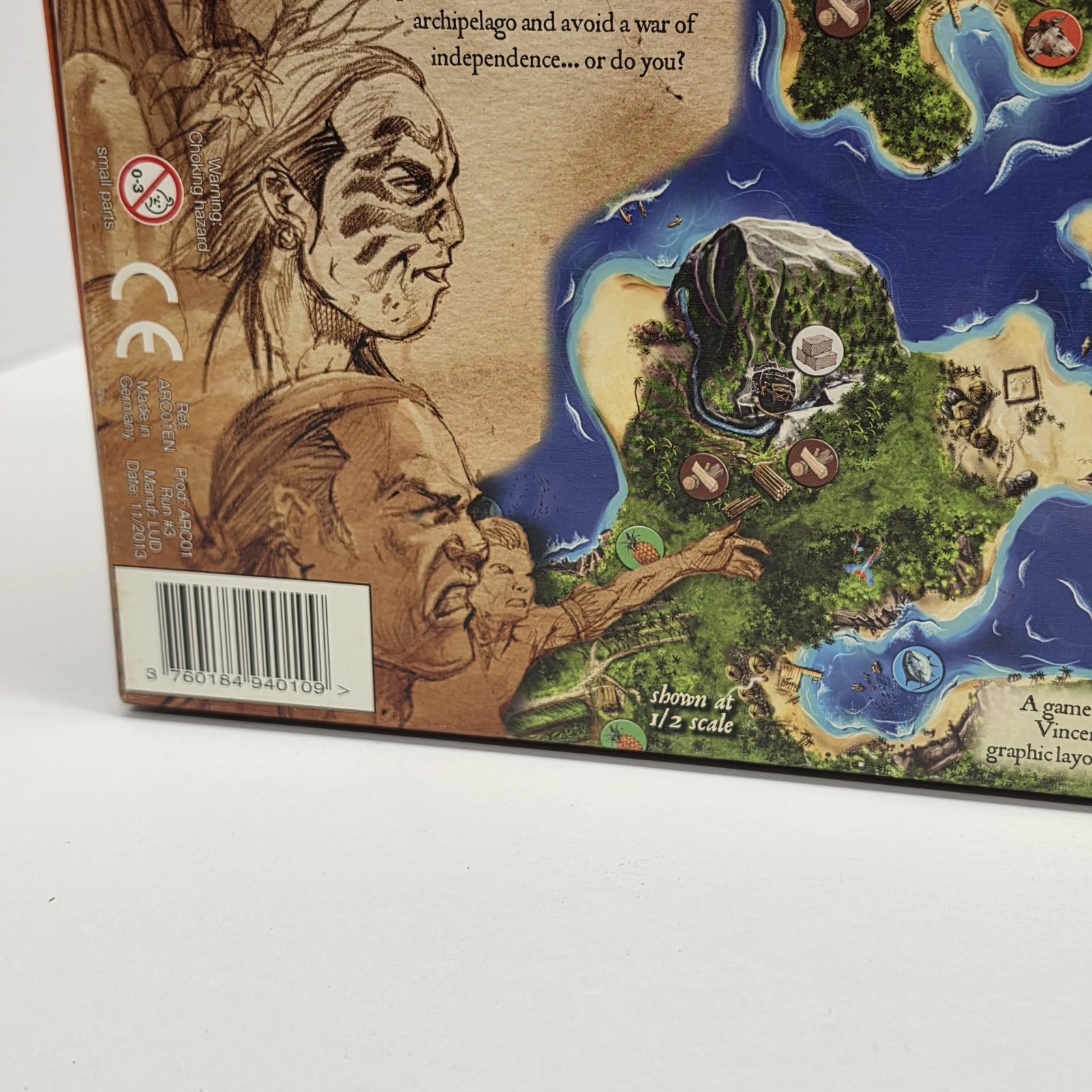 Archipelago Board Game By Christophe Boelinge Out Of Print Excelent Condition