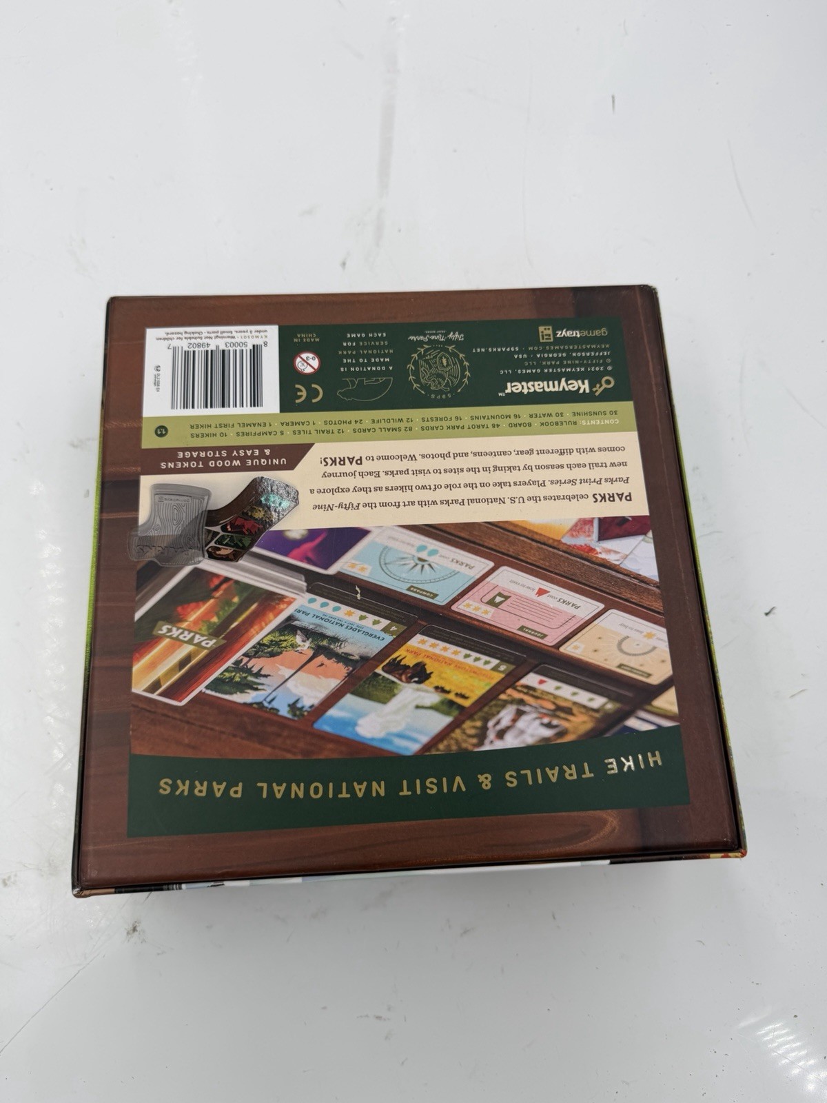 ✨✨✨Parks Keymaster Games Fifty-Nine 59 Parks Henry Audubon Board Game ✨✨✨
