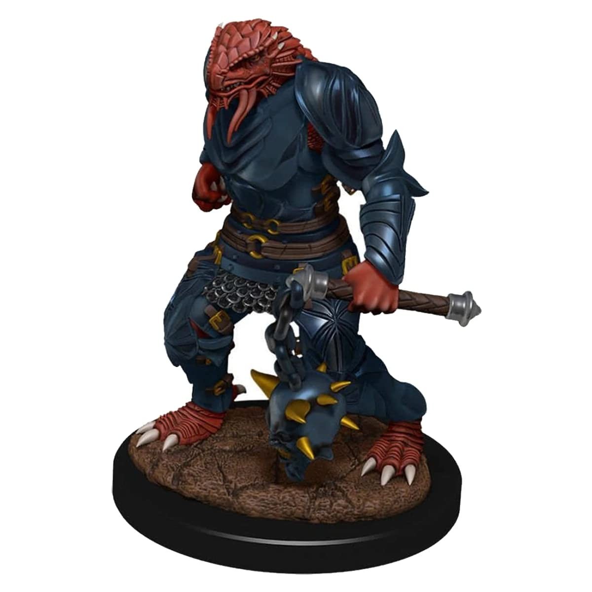 Nolzur’s Marvelous Unpainted Miniatures – Male Dragonborn Paladin Clear