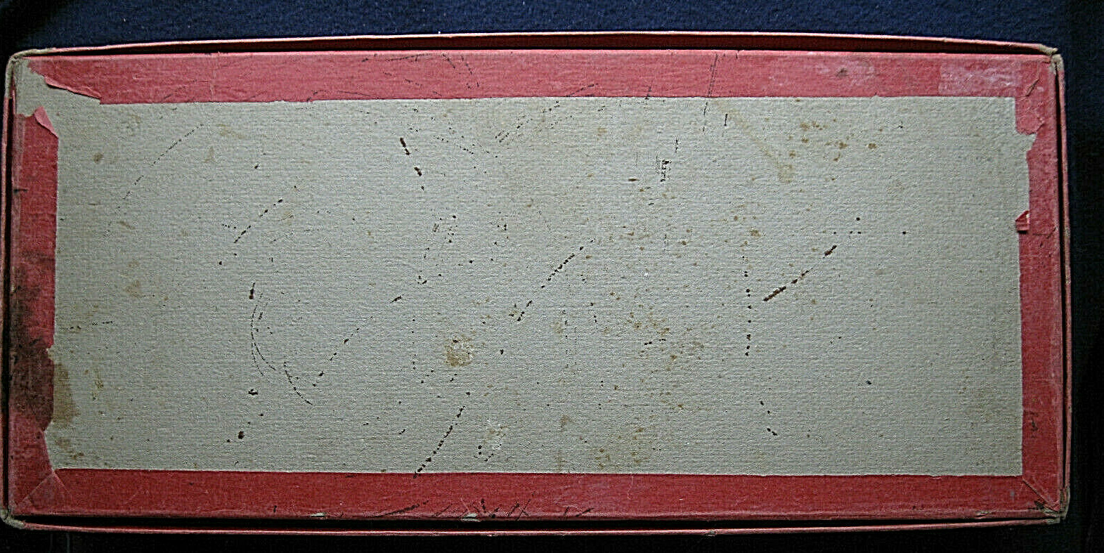 1942 “SINK THE SHIP” Transogram Battle Game w Box, 2 Wooden Cannons +++