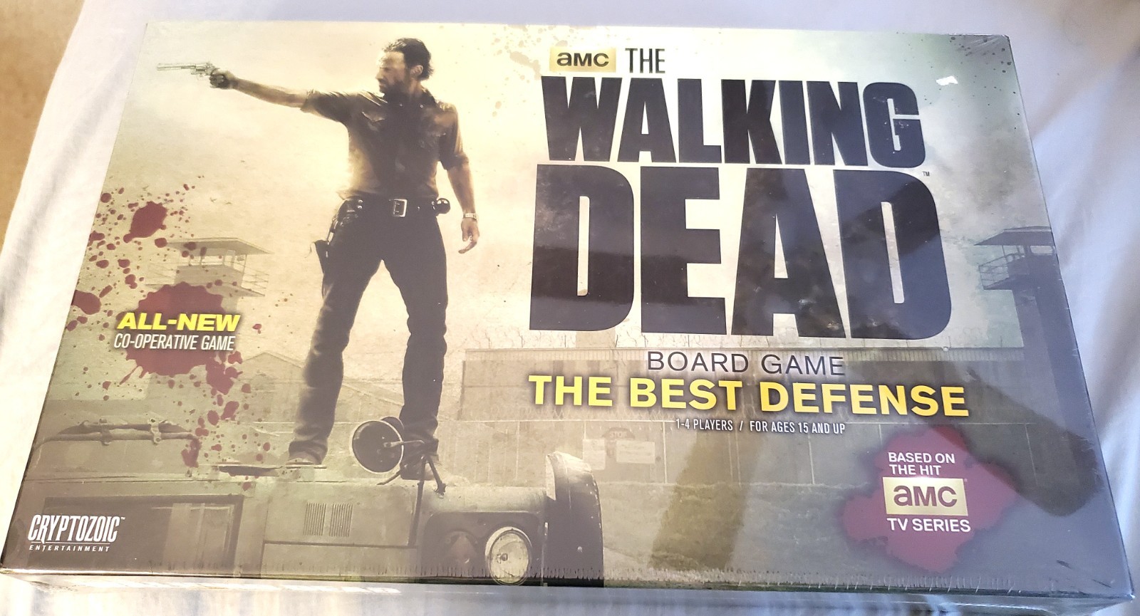 AMC *** THE WALKING DEAD *** BOARD GAME ~ THE BEST DEFENSE – NEW / SEALED BOX