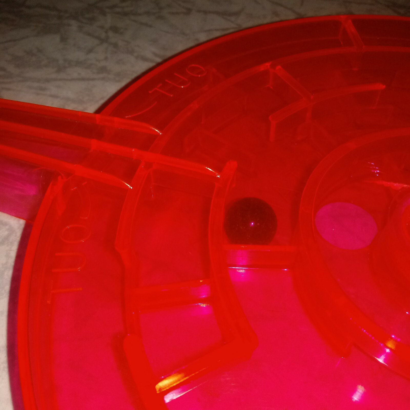 Vintage 1966 Milton Bradley Skill-it Frying Pan Maze Game, Original Box & Marble