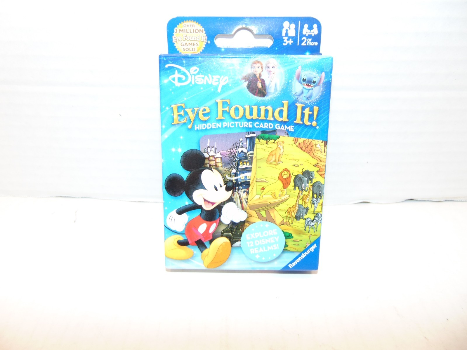 Wonder Forge Disney Eye Found It! Hidden Picture Card Game Complete