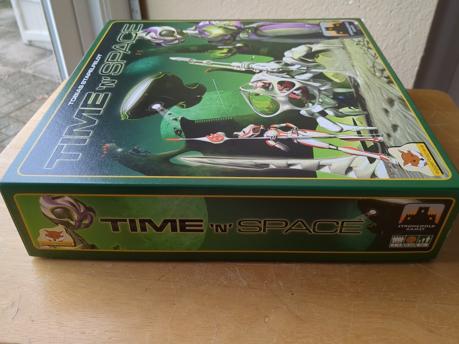 Time N Space Board Game, by Stronghold Games, Tobias Stapelfeldt, 2013