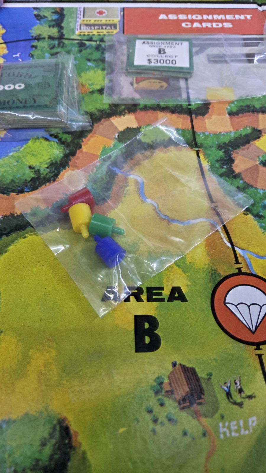 Ripcord Sky Diving Board Game