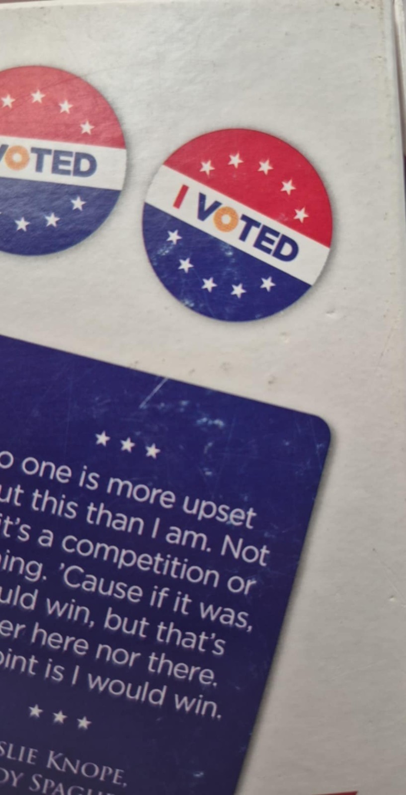 Knope For President Party Card Game for Ages 14 and Up (B223)