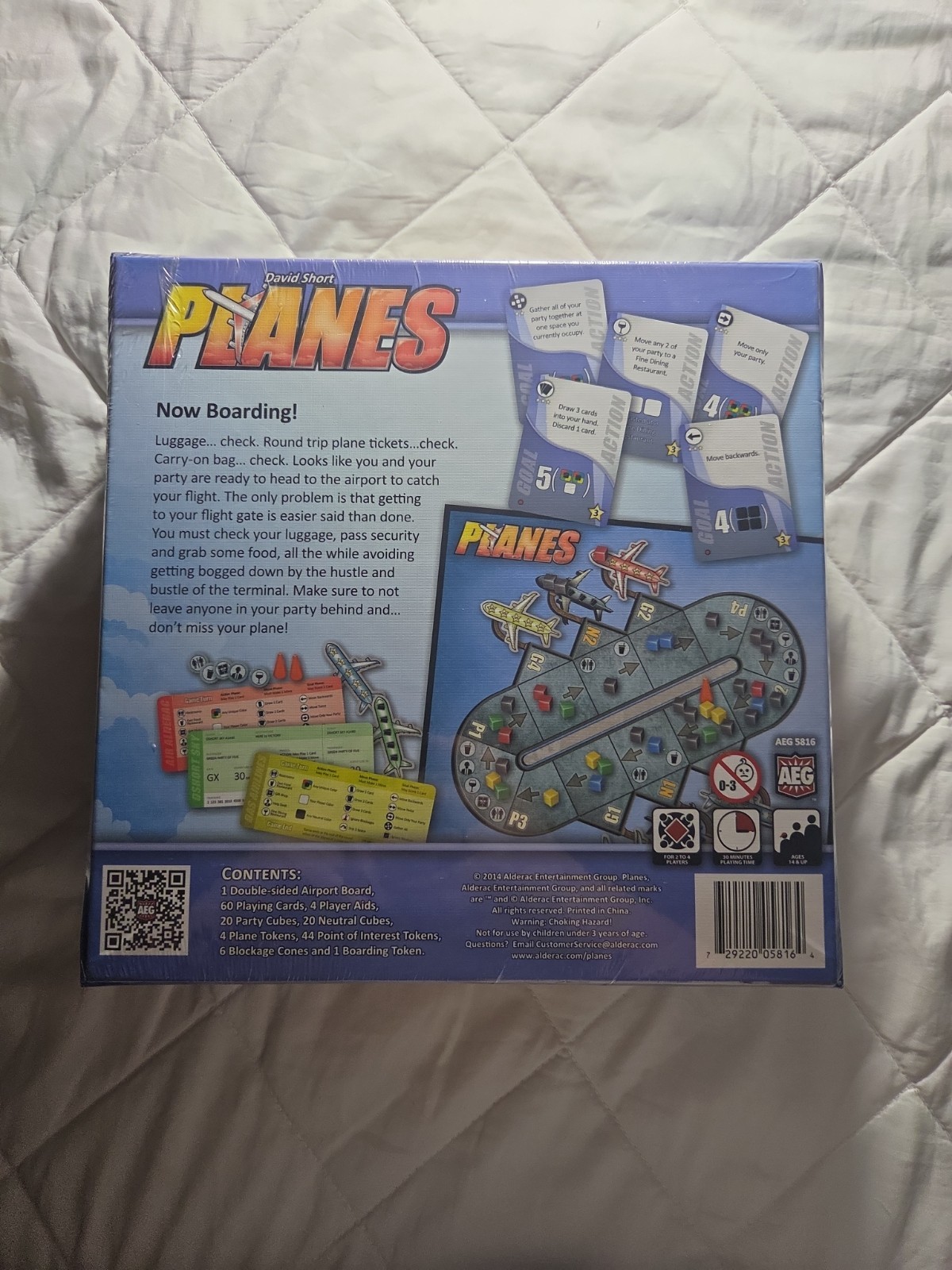 Planes Board Game 2014 AEG Alderac Entertainment Group by David Short SEALED NEW