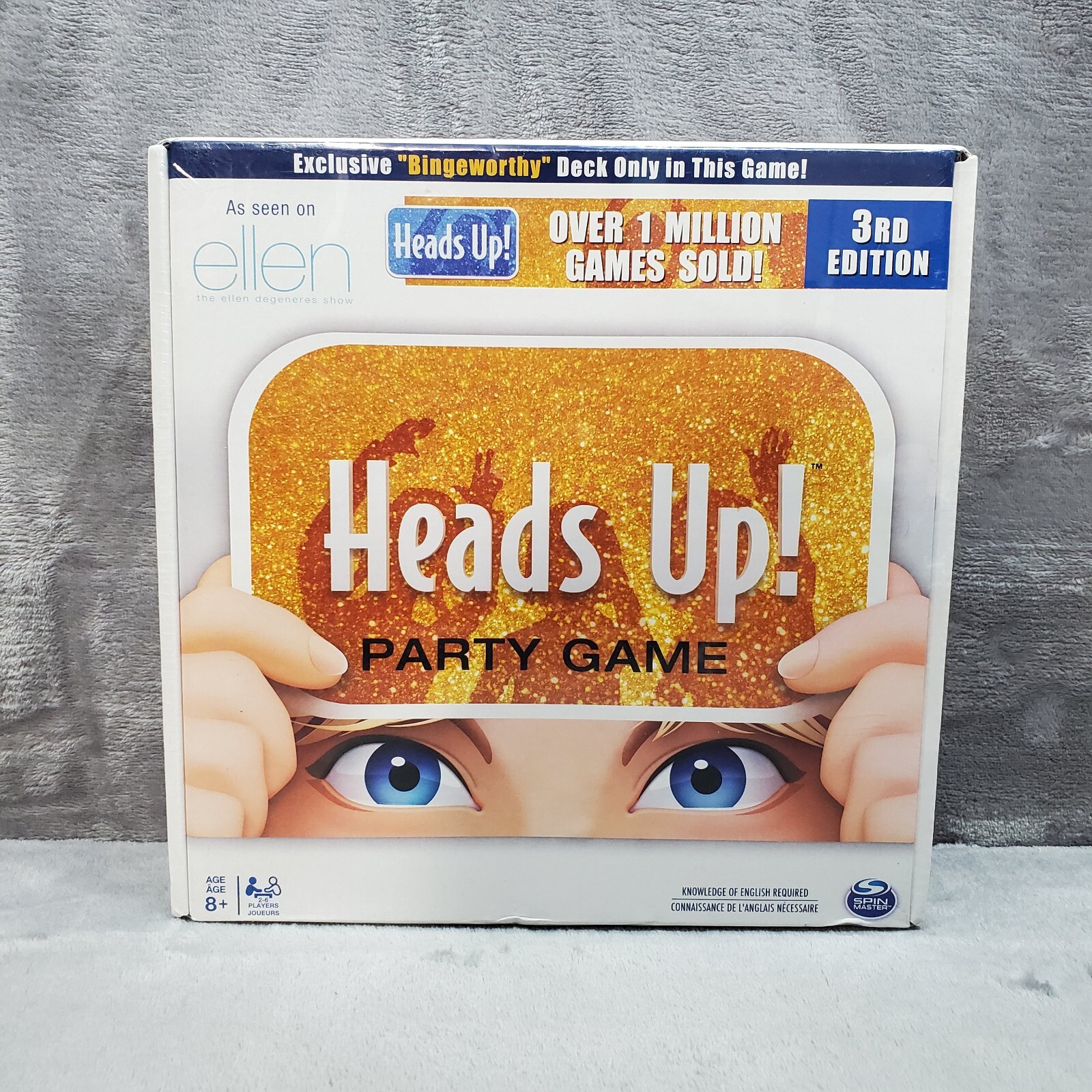 New Heads Up! Party Game 3rd Ed. As Seen on the Ellen Exclusive Deck Sealed