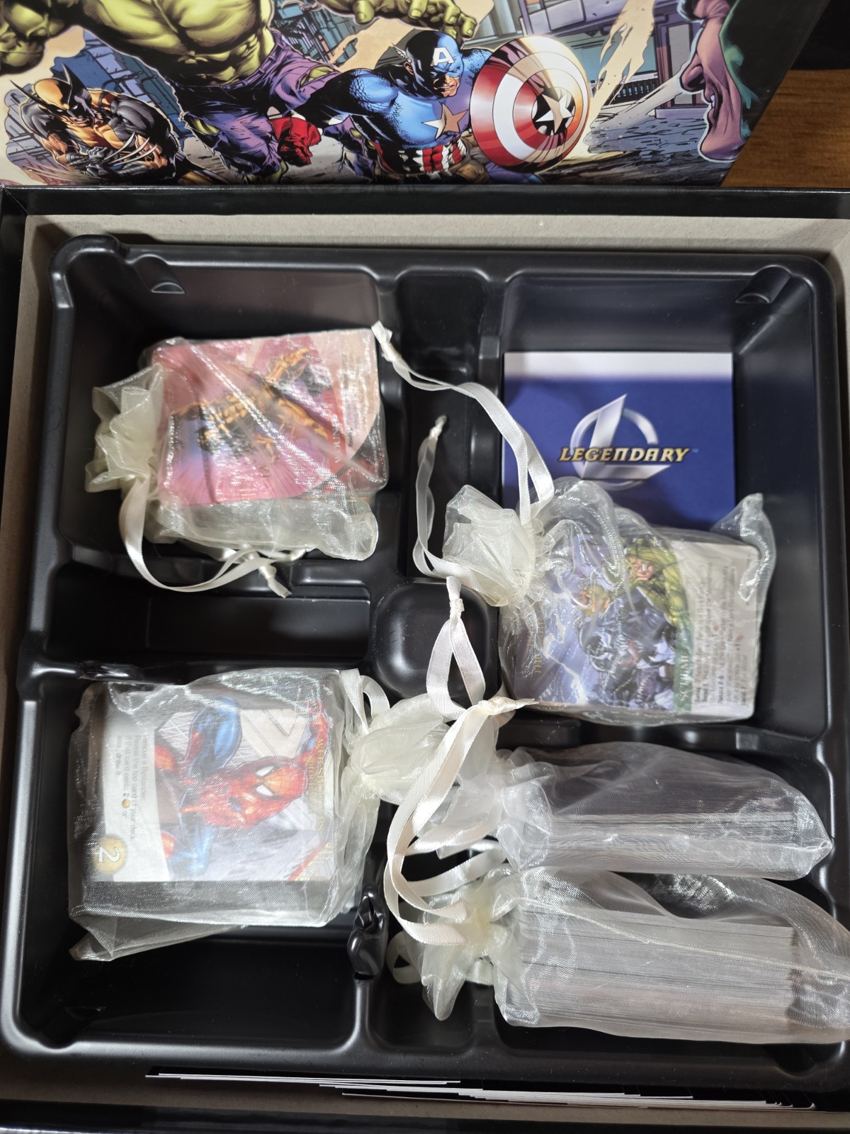 Legendary: A Marvel Deck Building Card Game, Played Once Upper Deck