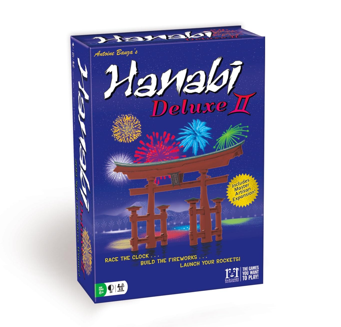 R&R Games Rr Games Hanabi Deluxe Ii Strategy Game Rrg871