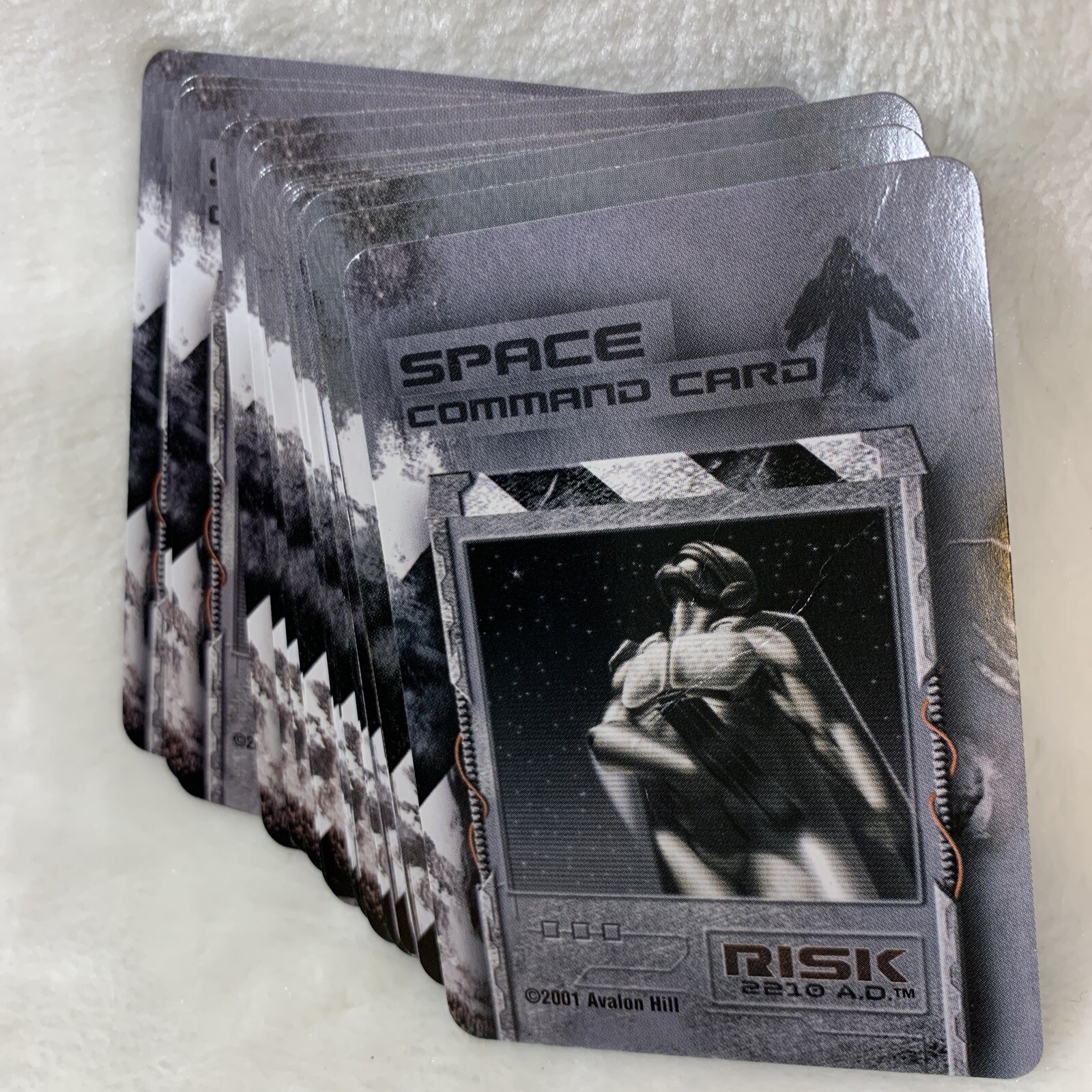 Avalon Hill Hasbro 2007 Risk 2210 AD Replacement Parts 21 Space Command Cards