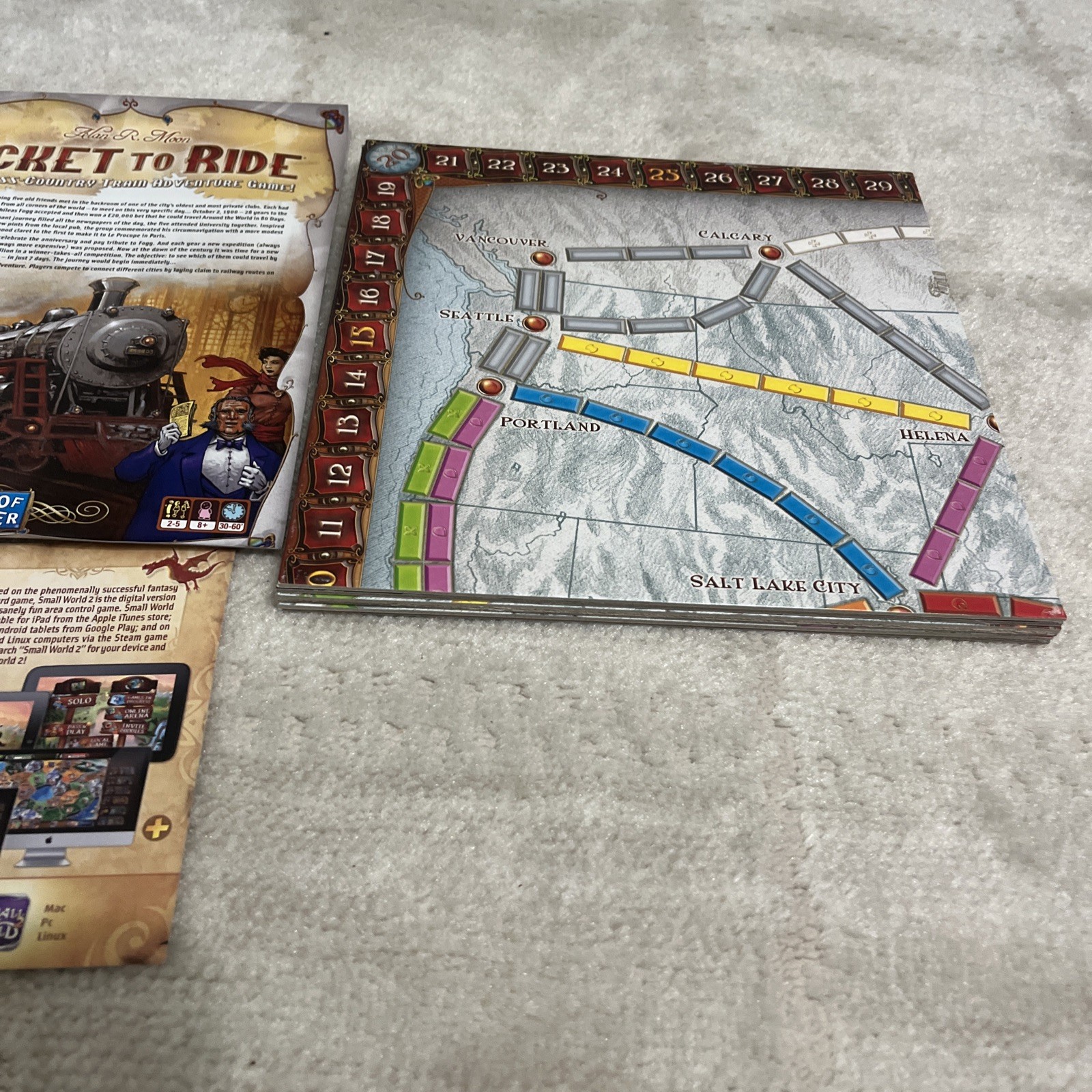 Ticket To Ride Board Game – Complete!
