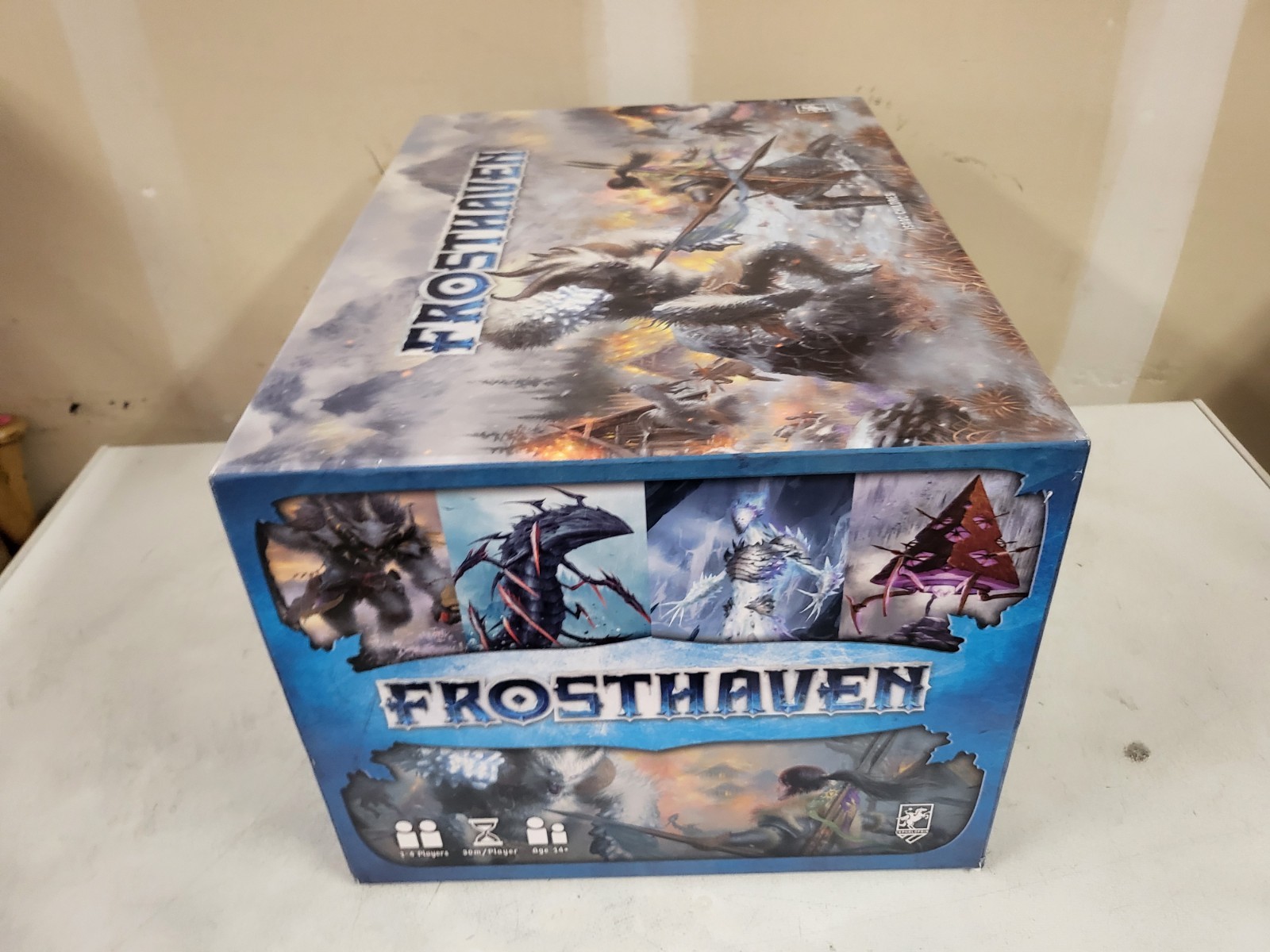 Cephalofair Games Frosthaven Fantasy Board Game, 1-4 Players, Ages 14+ Open Box
