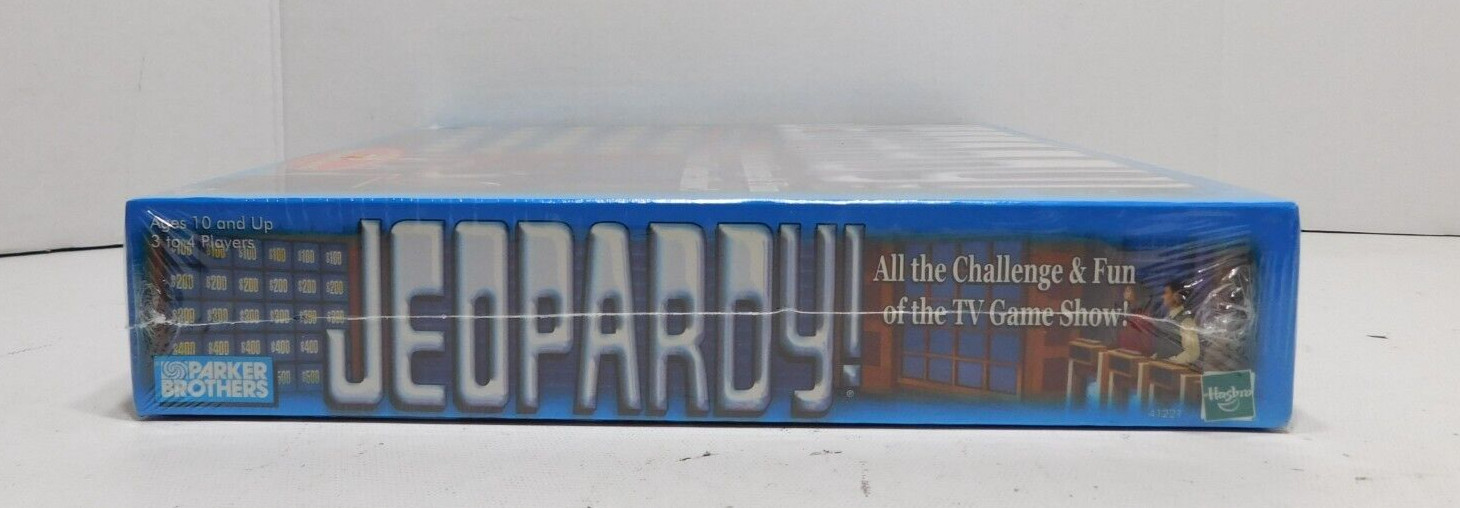 Vintage Jeopardy Board Game Trivia Parker Brothers Hasbro 1999 NEW Sealed