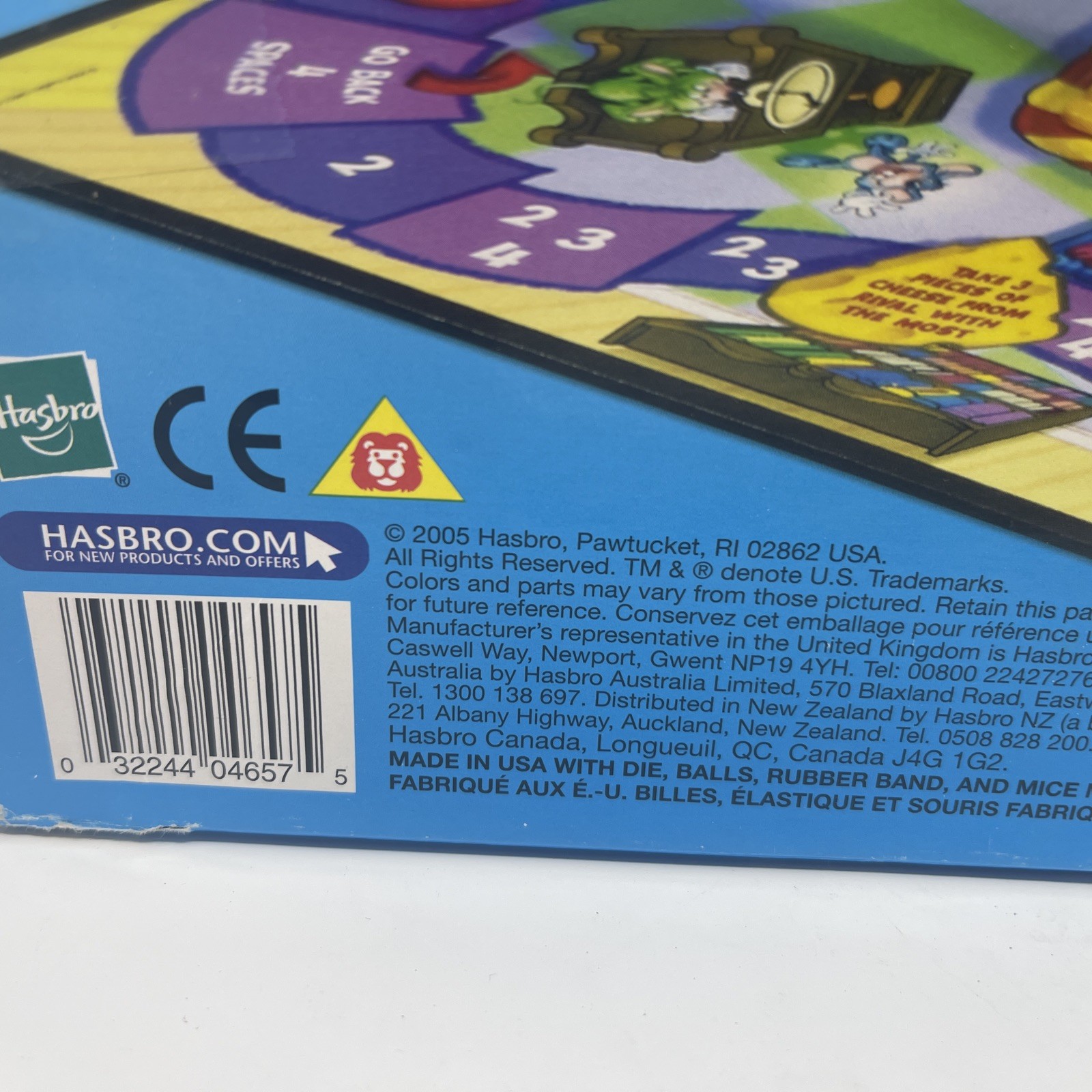 Milton Bradley Hasboro 2005 Mouse Trap Board Game #04657 Complete in Box