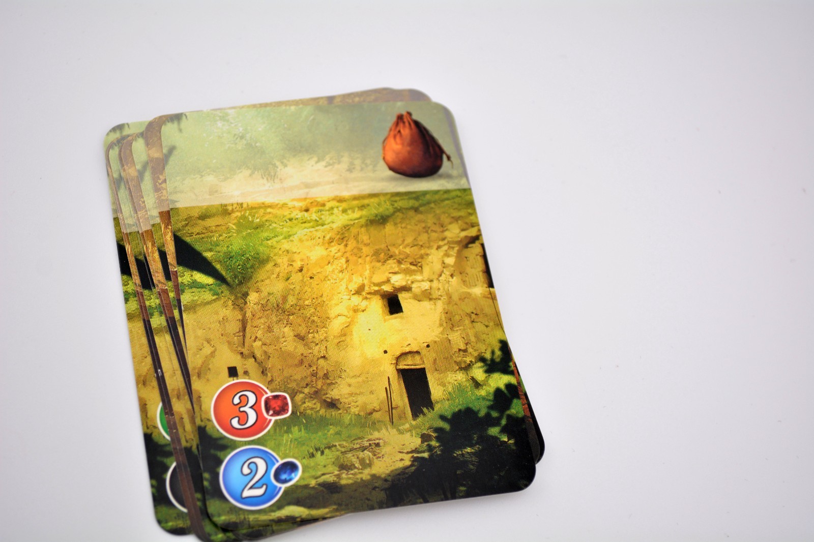 Splendor board game replacement part pieces – qty 10 red level 1 cards